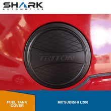 Load image into Gallery viewer, Mitsubishi L200 Triton 2015-2017 Fuel Tank Flap Cover Trim Matte Black